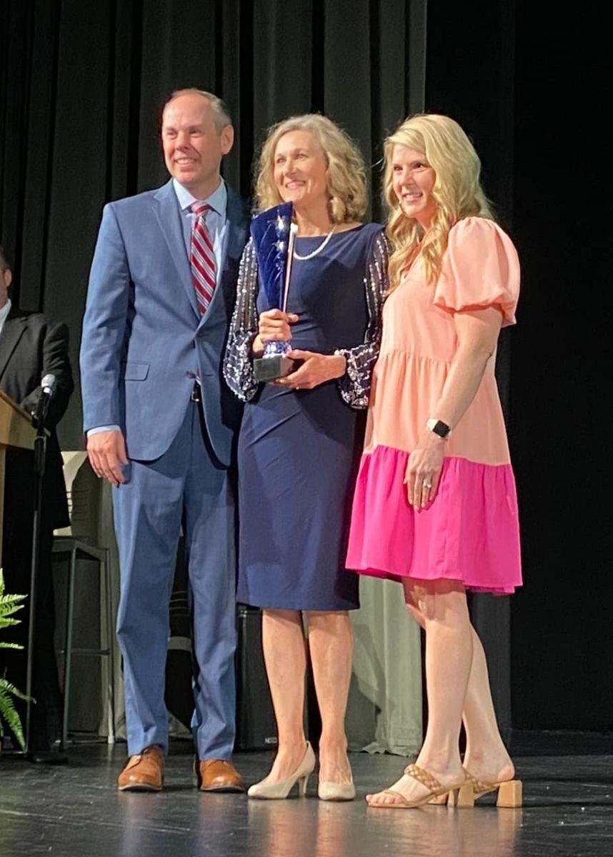 Sue Carter receives TOY award
